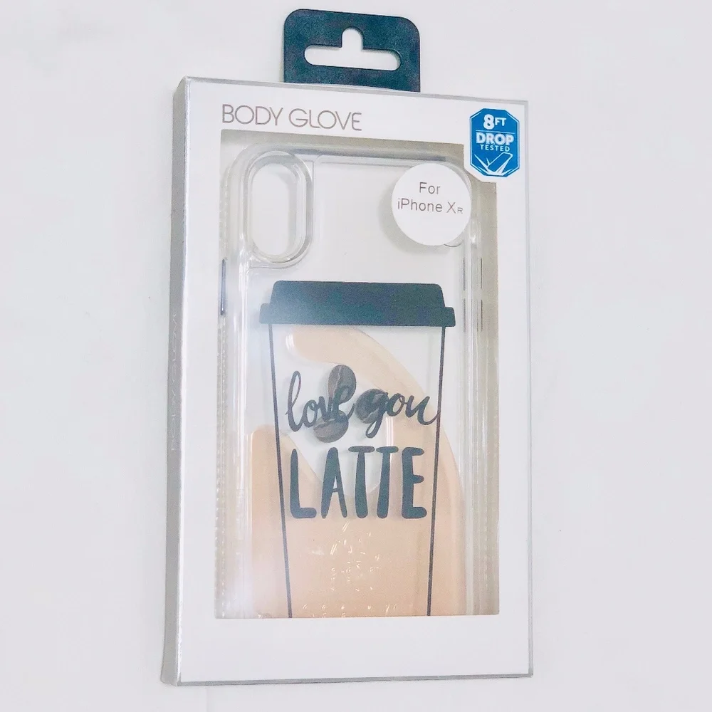 NEW Body Glove Love You Latte iPhone XR Case